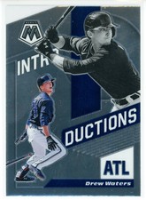 2021 Panini Mosaic Introductions #INT7 Drew Waters (Braves)