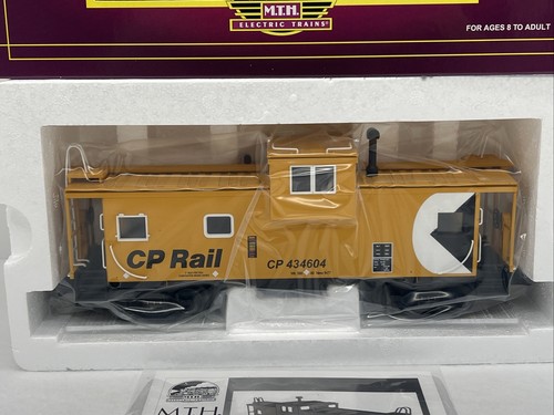 MTH Premier 20-91060 CP Rail Extended Vision Caboose #434604 O Gauge New - Picture 2 of 9