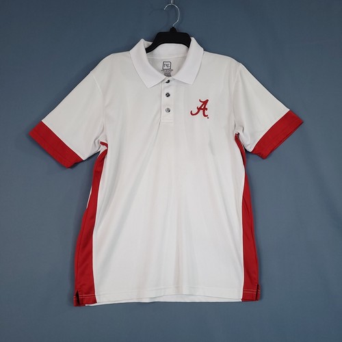 Pro Edge Alabama Herren Kurzarm Poloshirt weiß Größe L