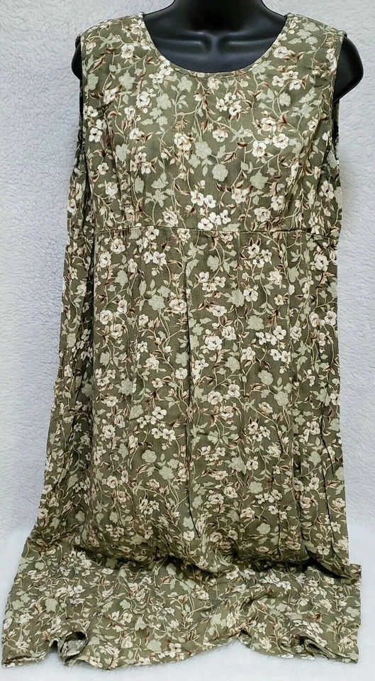 Vestido Solero Molly Malloy Mujer Talla M L Mediano Grande Multicolor Floral Foto 4 de 4