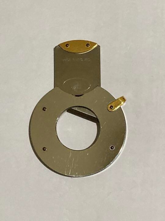 Used Dunhill Cigar cutter silver gold Guillotine style Made in 