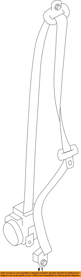 Cinturón de seguridad delantero derecho usado delantero se adapta a: Nissan Juke 2013 cubo pasajero retracto Foto 4 de 4