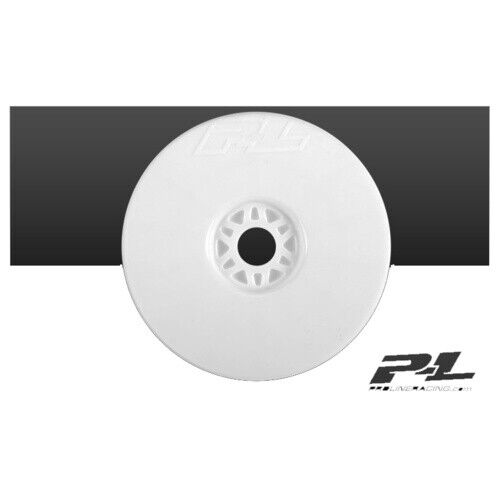 PROLINE VELOCITY V2 WHITE FRONT OR REAR 1-8TH BUGGY WHEELS 4PCS - PR2702-04 - Picture 1 of 3