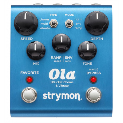 Strymon Ola dBucket Chorus and Vibrato Guitar Effects Pedal