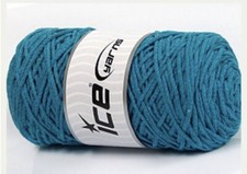 ICE YARNS- MACRAME COTTON, 1 Ball. TURQUOISE 60175. I Combine Shipping, See Det