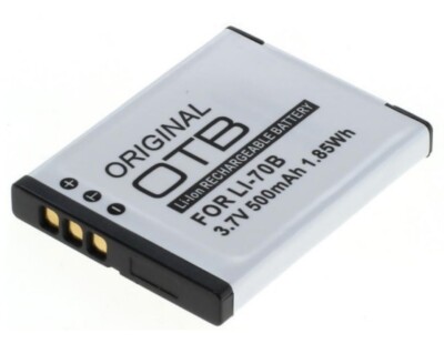 Original OTB Akku für Olympus Li-70B Batterie 500mAh 3,7V