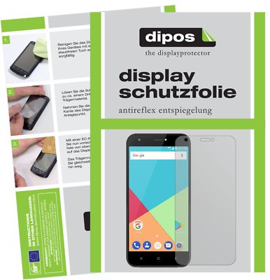 2x Schutzfolie für Ulefone S7 matt Displayschutzfolie Folie Display Schutz dipos