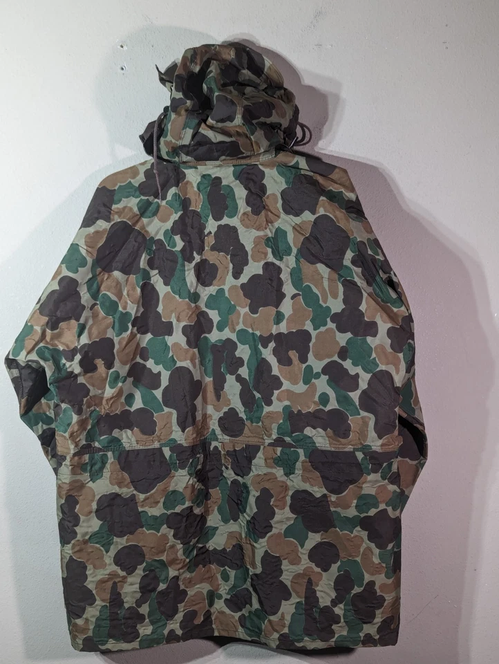 Avid Equipo para mal tiempo camuflaje nailon lluvia extrema pesca al aire libre caza conjunto grande Foto 2 de 4