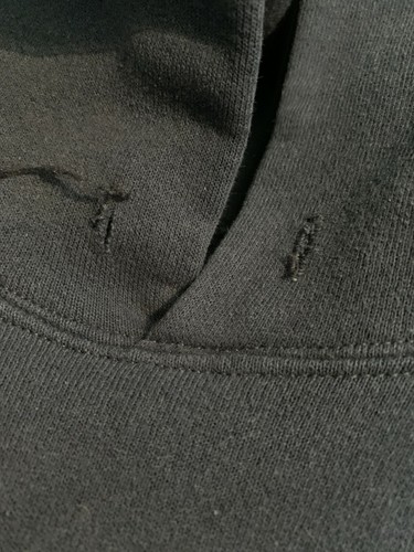 Set of Vintage Navy Sweatpants and Sweatshirt SIZE LARGE MADE IN USA - Picture 7 of 10