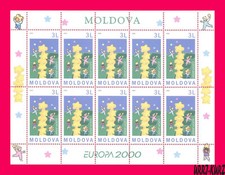 MOLDOVA 2000 Europa CEPT Stars Children m-s Sc355 Mi Klb.363 MNH