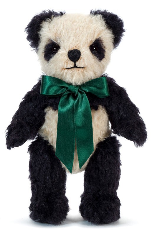 A Merrythought Mohair Teddy Bear With Button In Left Ear And Label To Left Foot