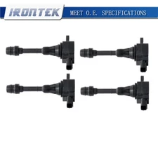 For 02-06 Altima Sentra UF350 224488H3 C1398 2.5L Set of 4 Ignition Coil IRONTEK