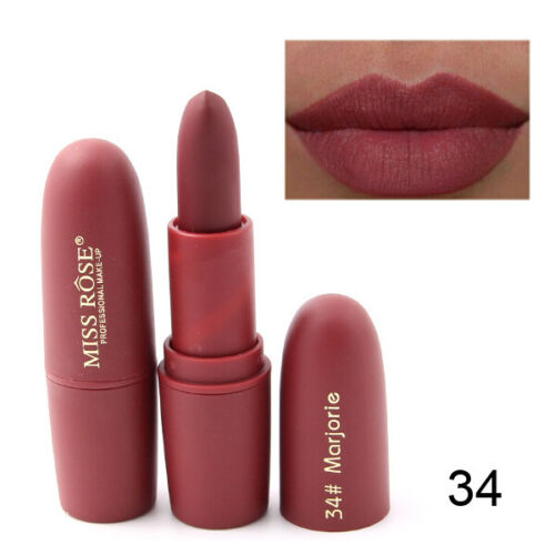 Miss Rose matter Lippenstift - wasserfeste langanhaltende Formel - 25 Farben - *USA* - Bild 13 von 26