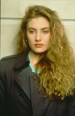 LMP53-173 1990s Twin Peaks Mädchen Amick On Set Orig 35mm COLOR SLIDE