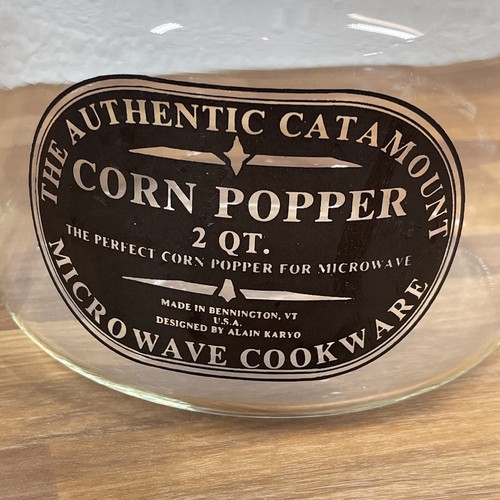 the authentic catamount microwave corn popper
