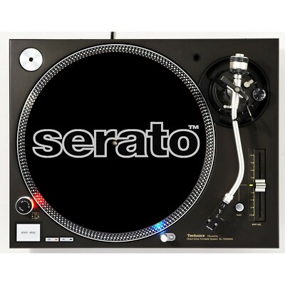 DJ Serato Classic #1 Slipmat Turntable 12'' LP Record Player, DJ Audiophile x1