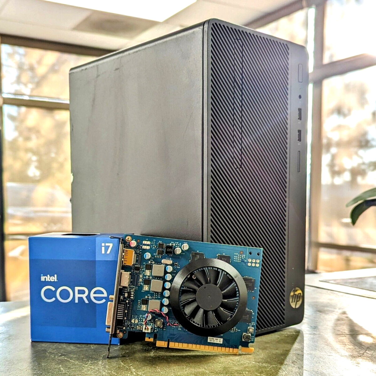 HP 280 G3 MT Gaming PC i7 7700 RX 550 32GB RAM 512GB SSD HP 280 G3 MT Gaming PC i7 7700 RX 550 32GB RAM 512GB SSD