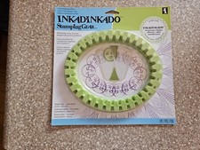 Inkadinkado Stamping Gear 7.5" Oval Stamping Wheel 65-32022 FACTORY SEALED NEW