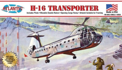 Atlantis 1/96 H16 Transport Helicopter Model Kit  ALM223