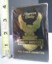 Vintage Harley Davidson&reg; Playing Cards Sealed American Quality Blend No Tobacco