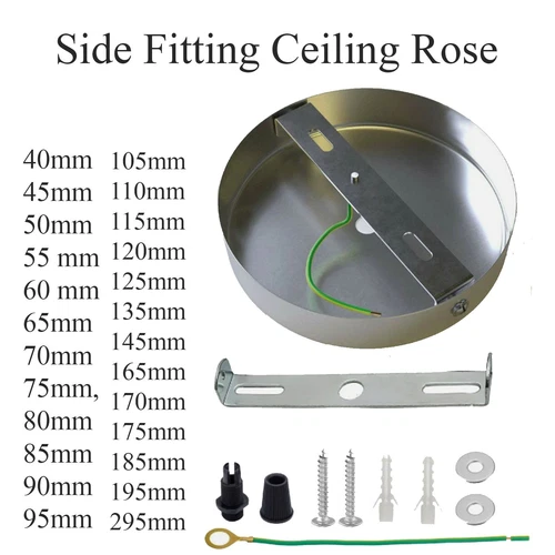 Ceiling Rose Strap Bracket Strap Brace Plate With Accessories Light Fixing -UK - Picture 23 of 82
