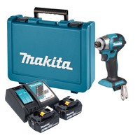 "Makita DTD 173 RME Akku Schlagschrauber 18 V 180 Nm 1/4\" Brushless + LadegeräT"