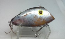 Vtg AQUASONIC THE HOLE IDEA Chatterbox Chrome Lipless Crankbait 1/2 Fishing Lure