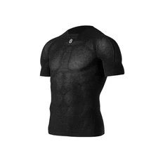 silverskin bicycle first thermo dry pro jersey black