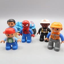 Lego Duplo Marvel Spider-Man Construction Boy Motorcycle Minifigures Toy Lot