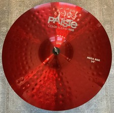 New Paiste 24" Color Sound 900 Red Mega Ride Cymbal