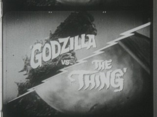 1960s HORROR MOVIE TRAILERS 16mm Film THE THING vs. GODZILLA SCREAMING SKULL