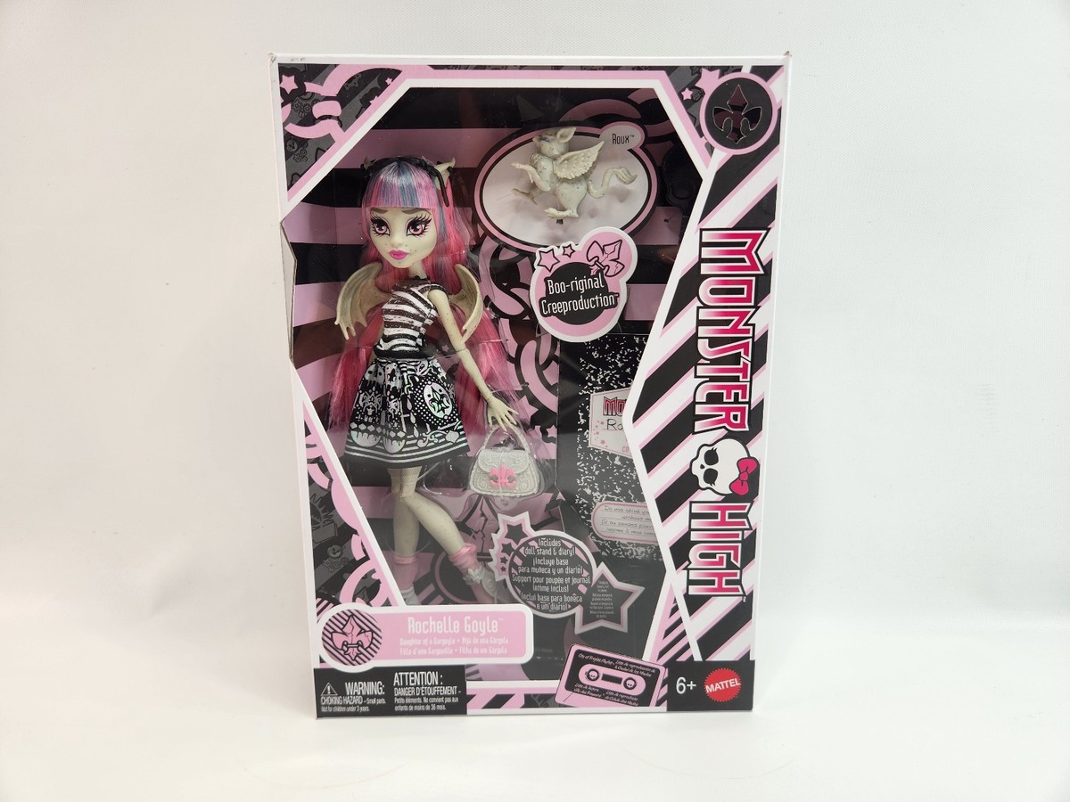 Monster High Rochelle Goyle JHK57 Creeproduction Doll Brand New
