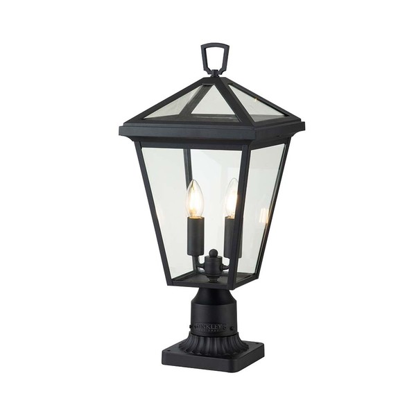 Sockelleuchte Wegeleuchte AußEnleuchte Gartenlampe Laterne Glas IP44 H 51,4 Cm-image