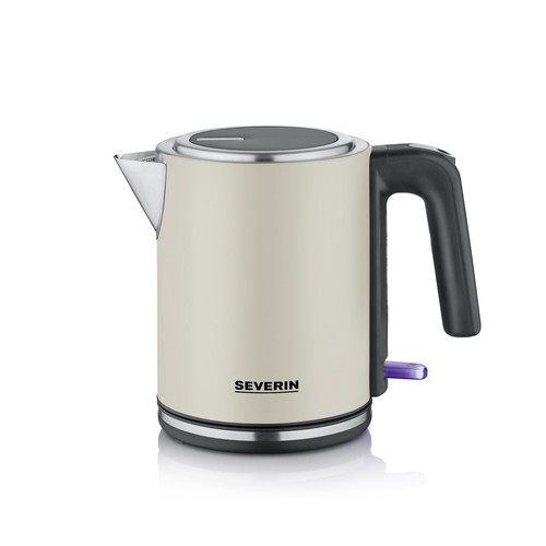 elektrischer Wasserkocher, 1L, mit herausnehmbaren Kalkfilter,