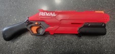This is a Nerf Rival Takedown XX-800 blaster in red.It features pump-action