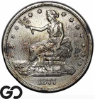 1877-S Trade Dollar, Choice AU, Tough This Nice