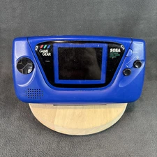 SEGA Game Gear Handheld Blue Console for PARTS & REPAIR - See Description