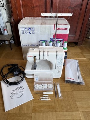 Janome CoverPro 1000 CPX Coverlock in OVP, neuwertig, vollständig