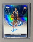 2025-26 Topps Chrome Joan Beringer Blue Refractor On-Card Auto Rookie RC #/150!