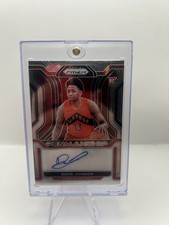 2021-22 Panini Prizm David Johnson Penmanship Auto