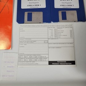 SHADOW OF THE BEAST COMMODORE AMIGA PSYGNOSIS COMPLETE LONG BOX W/T-SHIRT CIB