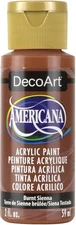 DecoArt Americana Acrylic Paint 2oz-Burnt Sienna - Opaque