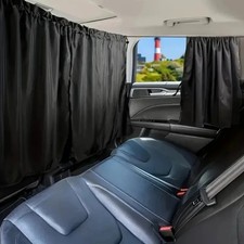  4pcs Car Window Privacy Curtain Set Travel Camping Essential