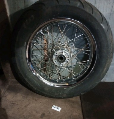 2007-2011 Harley-Davidson FLHR Road King OEM 16x3.00 front Spoke Wheel Michelin