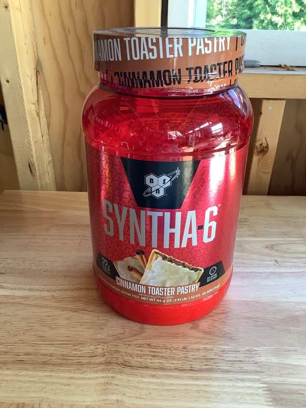 BSN Labs Syntha-6 Whey Protein Cinnamon Toaster Pastry Flavor 2.91 lbs.