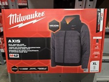 Milwaukee M102G-21XL M12 12V Durable Li-Ion Heated AXIS Jacket