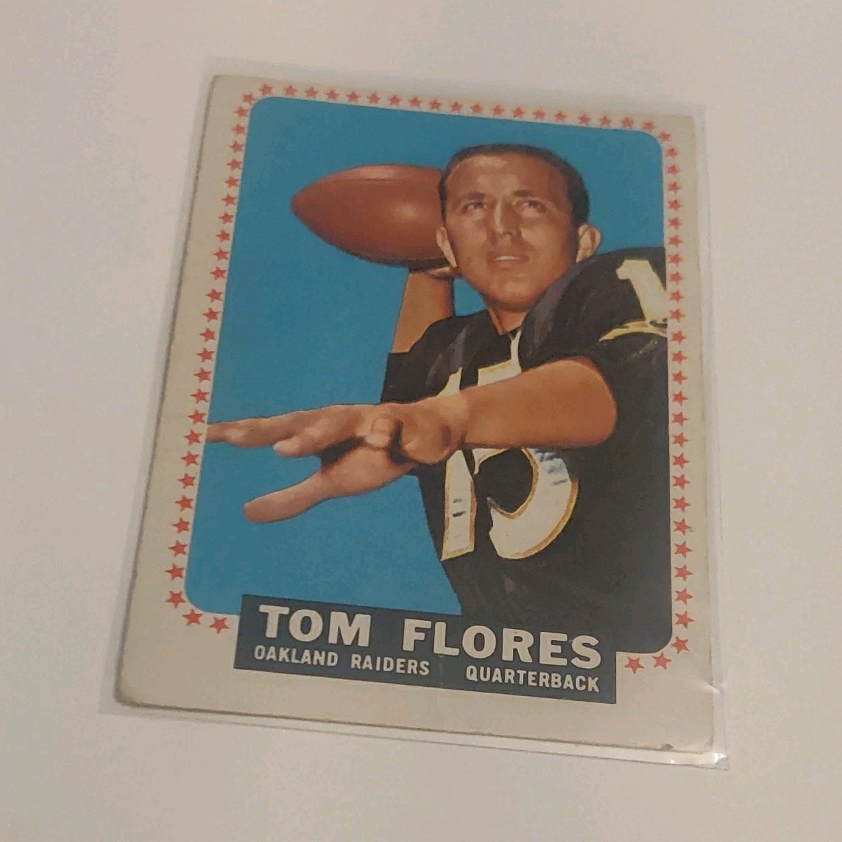 Topps 1964 Tom Flores Oakland Raiders #139 NFL Football Trading Card Base Set