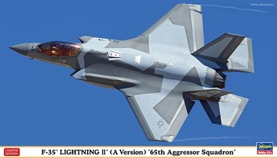 HASEGAWA, Flugzeug F-35 Lightning II Type A 65th Aggressor Squadron zum Zusam...