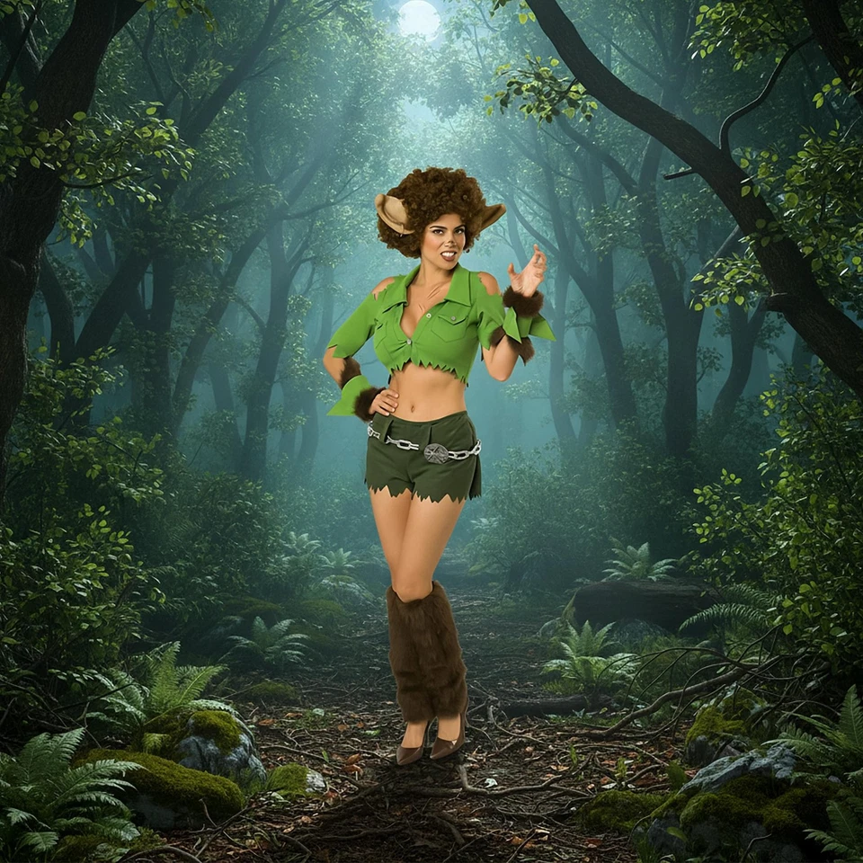 Disfraz de mujer lobo adulto Foto 4 de 4