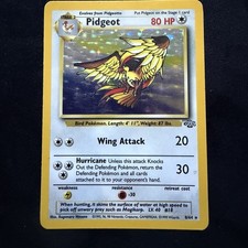 Pidgeot 8/64 Jungle Holo Rare Pokémon Card WOTC 1999 Vintage NM